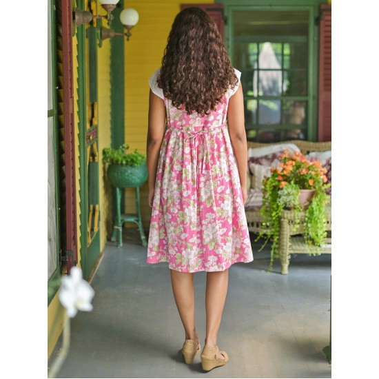 April Cornell - Apple Blossom Sundress - Pink