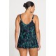 Artesands - Lunafleur Delacroix Cross Over Swim Dress - Navy