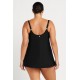 Artesands - Hues Swimdress One Piece - Black