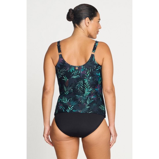 Artesands - Lunafleur Delacroix Cross Over Tankini Top - Navy