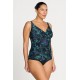 Artesands - Lunafleur Delacroix Cross Over Tankini Top - Navy