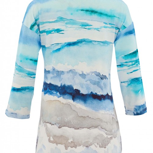 Dolcezza Knit Pullover - "Seacape I" #26612