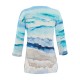Dolcezza Knit Pullover - "Seacape I" #26612