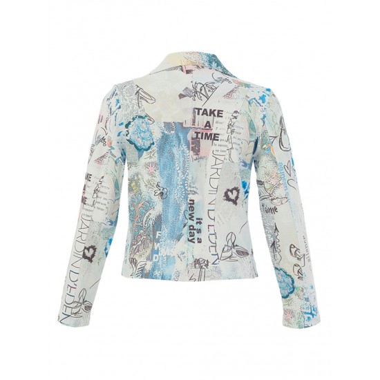 Dolcezza Knit Jacket - "Collage 46" #26735