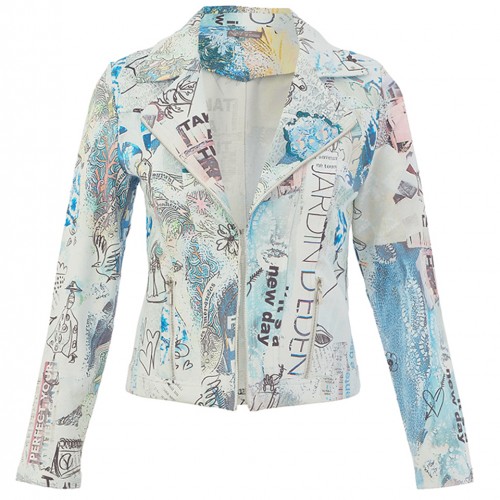 Dolcezza Knit Jacket - "Collage 46" #26735