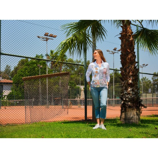 Dolcezza Knit Jacket - "City Circus" #26766