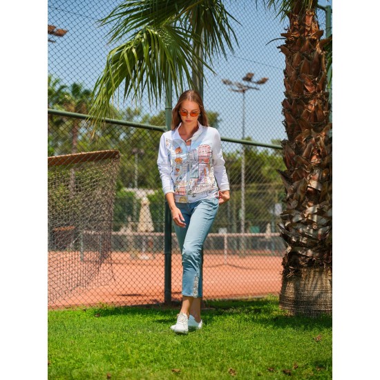 Dolcezza Knit Jacket - "City Circus" #26766