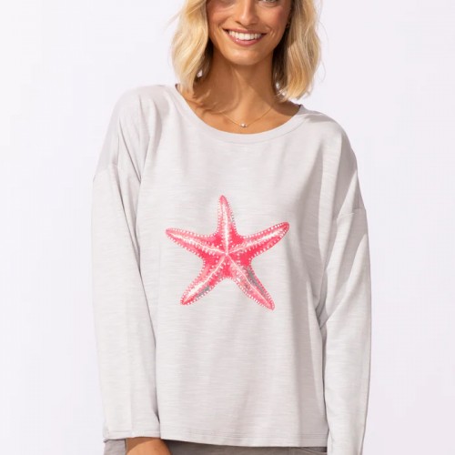 Escape by Habitat - Starfish Pullover - Dune