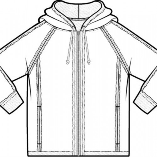 Escape by Habitat - Solstice Zip Hoodie - White