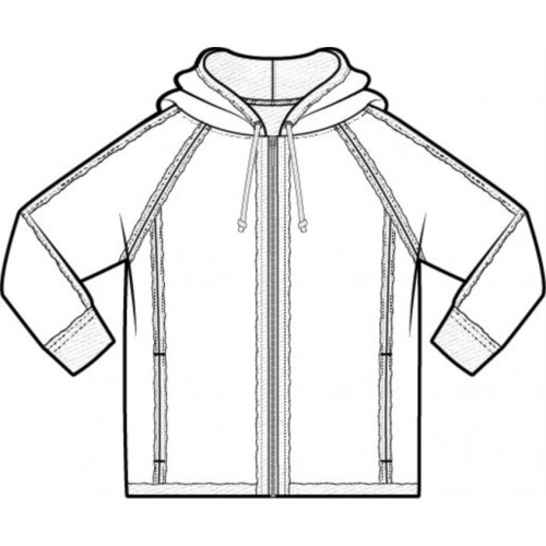 Escape by Habitat - Solstice Zip Hoodie - White