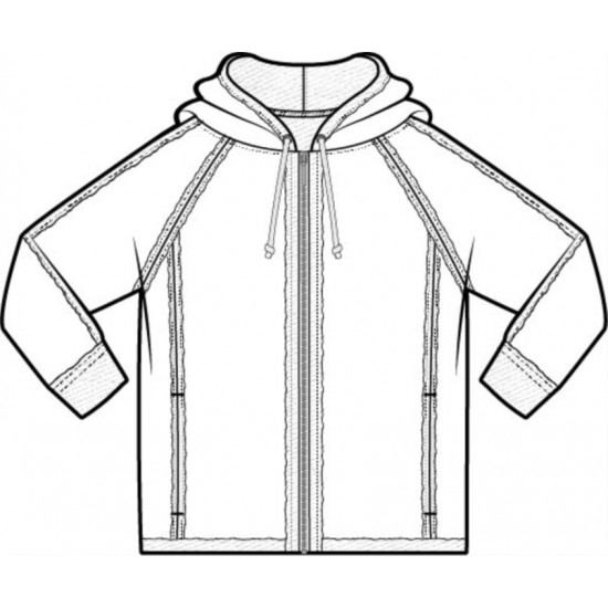 Escape by Habitat - Solstice Zip Hoodie - White