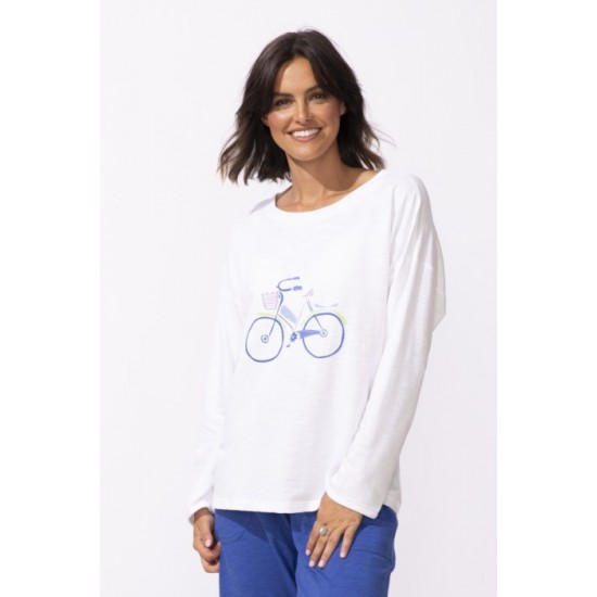 Escape by Habitat - Bicycle Pullover - White
