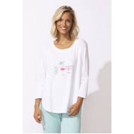 Escape by Habitat - High-Low Tee - White