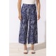 Escape by Habitat - Resort Pant Leaves - Navy