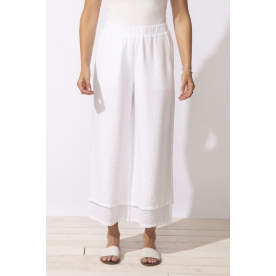Escape by Habitat - Double Layer Pant Solid - White