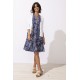 Escape by Habitat - Paradise Dress Dotted Leaves - Navy