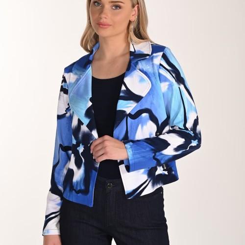Frank Lyman - Knit Jacket #266349 - Blue/Midnight
