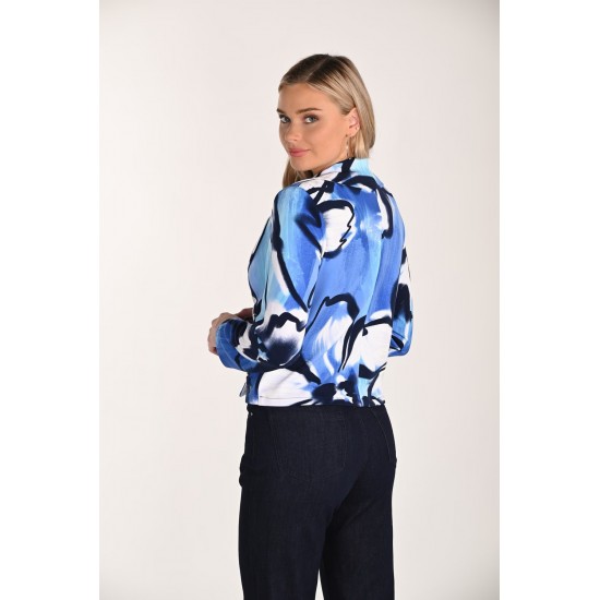 Frank Lyman - Knit Jacket #266349 - Blue/Midnight