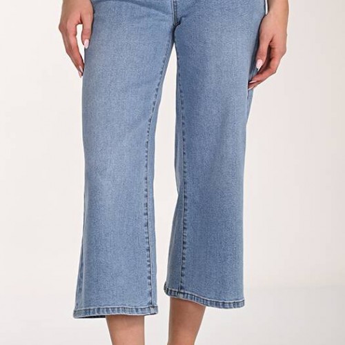Frank Lyman - Woven Denim Pant #266523 - Blue