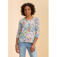 French Dressing - Scoop Neck Sweater - Ambush Floral