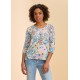 French Dressing - Scoop Neck Sweater - Ambush Floral
