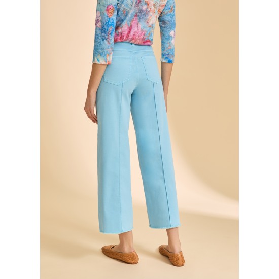 French Dressing - Olivia Wide Ankle - Pacific Blue