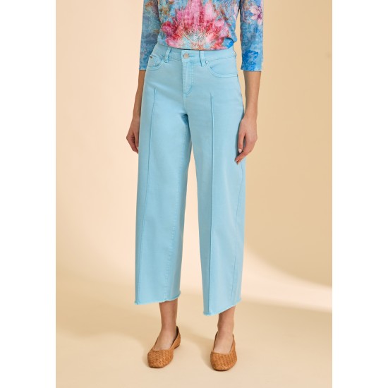 French Dressing - Olivia Wide Ankle - Pacific Blue