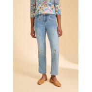 French Dressing - Christina Straight Ankle - Medium Blue