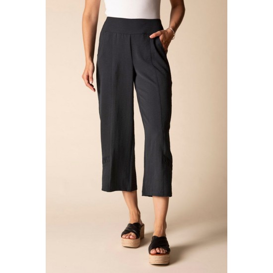Habitat - Shirred Crop Pant - Black
