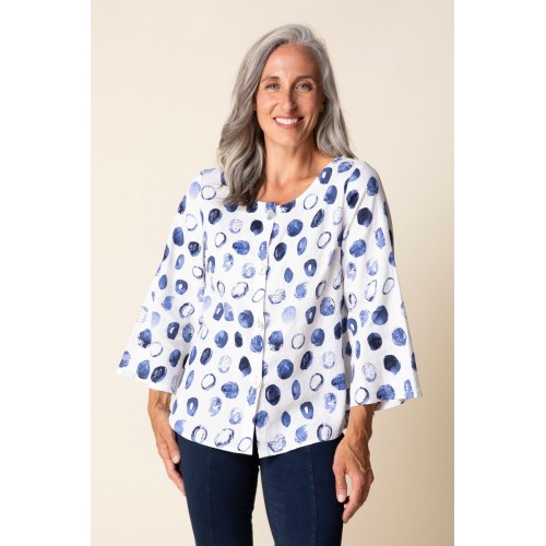 Habitat - Button Up Blouse - White