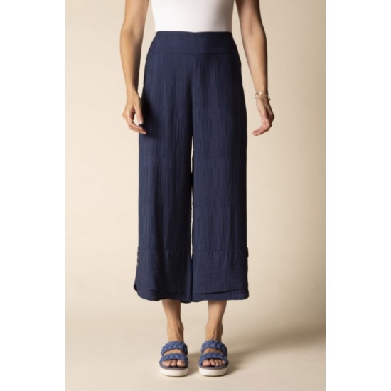Habitat - Wide Leg Crop - Navy
