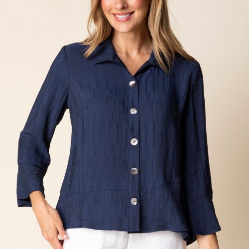 Habitat - Flounce Shirt - Navy