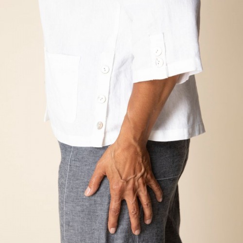 Habitat - Relaxed Camp Shirt - White