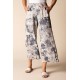 Habitat - Button Hem Crop Pant - Willow