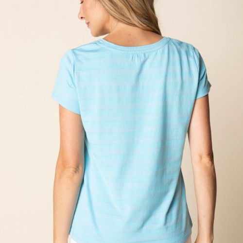 Habitat - Short Sleeve Tee - Topaz