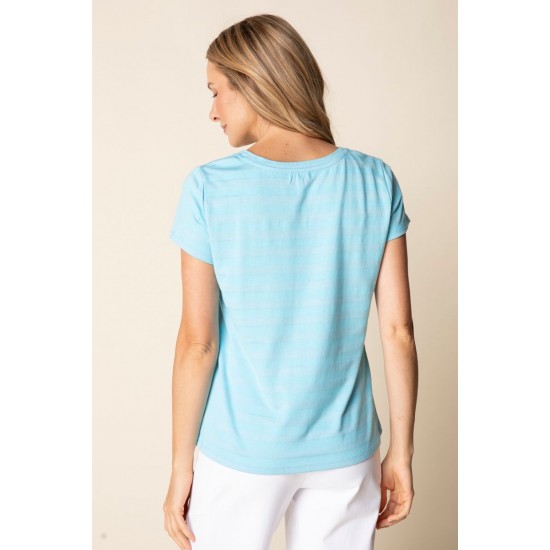 Habitat - Short Sleeve Tee - Topaz