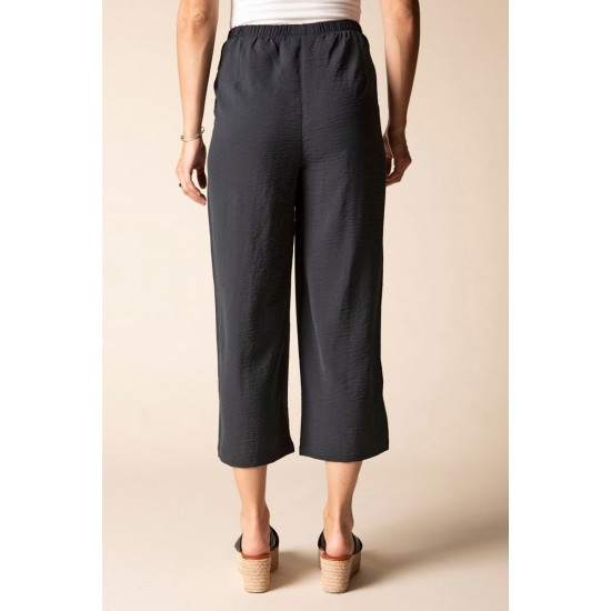 Habitat - Shirred Crop Pant - Black