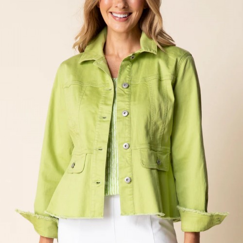 Habitat - Peplum Jacket - Leaf