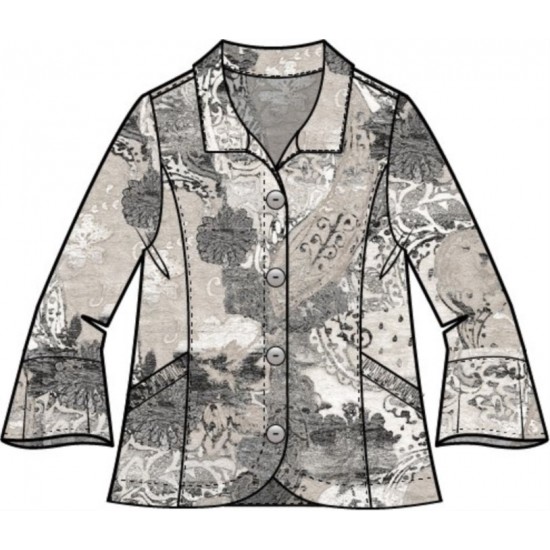 Habitat - Shirred Shirt Jacket - Willow