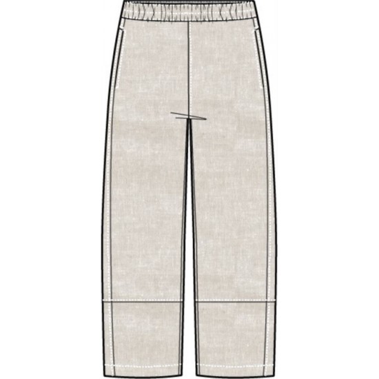 Habitat - Seamed Crop Pant - Oatmeal
