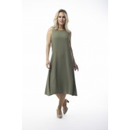 Pure Essence - Dress - Olive #646-5128