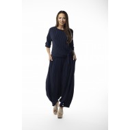 Pure Essence - SS26 - Navy/White Top #656-4651