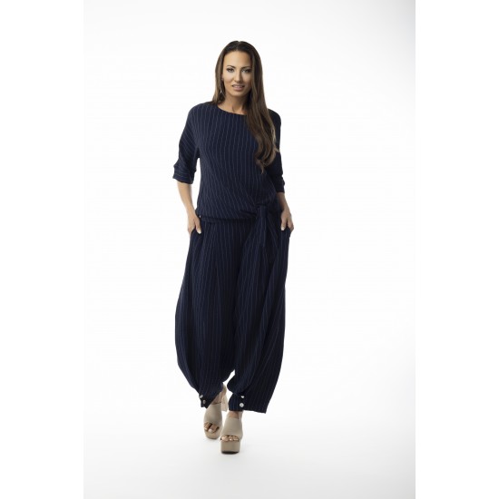 Pure Essence - SS26 - Navy/White Top #656-4651