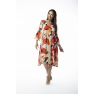 Pure Essence - SS26 Coral Meadow Dress - #664-5135