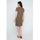 Renuar - Woven Dress - Khaki