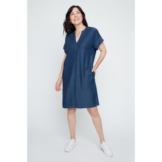 Renuar - Woven Dress - Ink