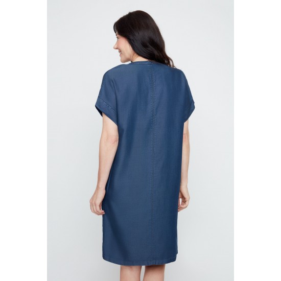 Renuar - Woven Dress - Ink