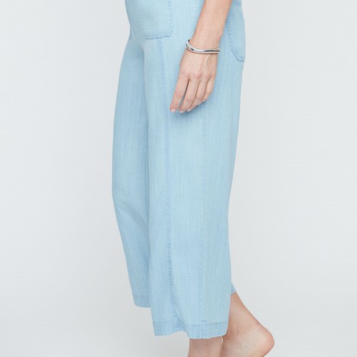Renuar - Woven Gaucho - Chambray