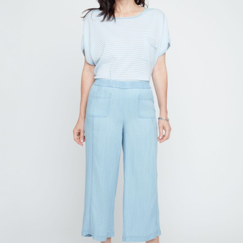 Renuar - Woven Gaucho - Chambray