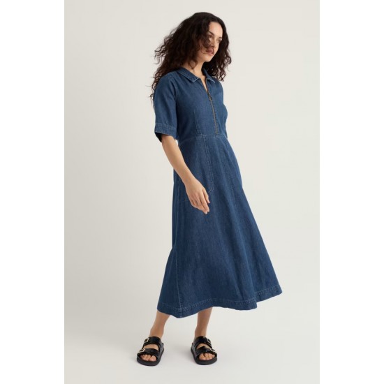 Seasalt - Gwenter Dress - Mid Wash